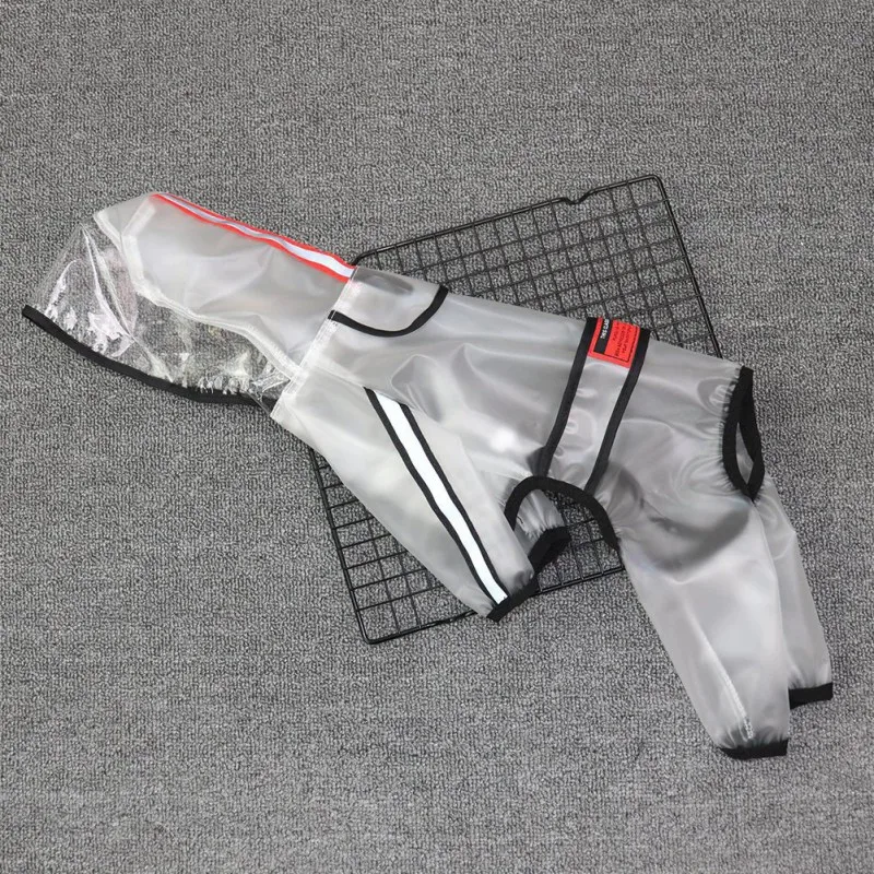 Dog Raincoat Dog Clothes Transparent Raincoat Light Waterproof Coat for Dogs Pet Cloak Small Dogs Cat Chihuahua Teddy Jumpsuit - Image 4