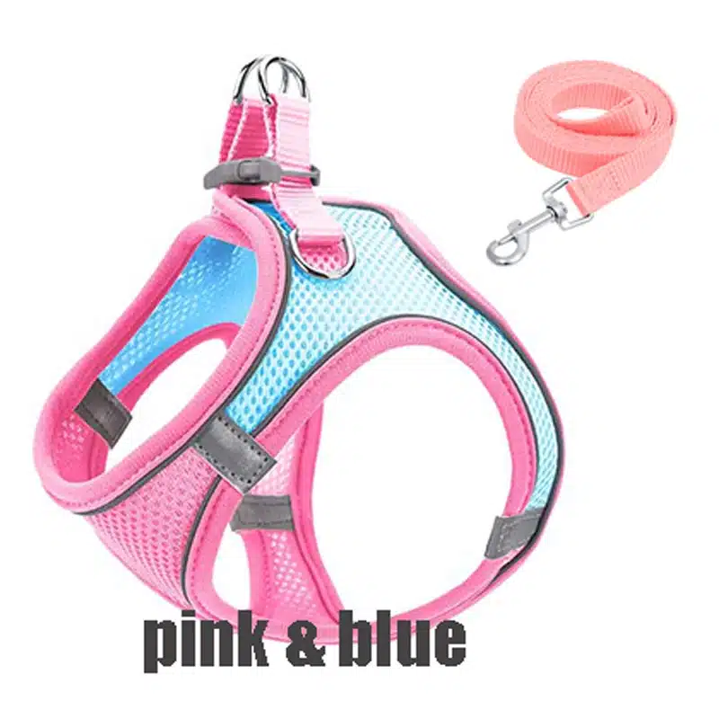Reflective Adjustable Vest Harness Strap & Leash - Image 11