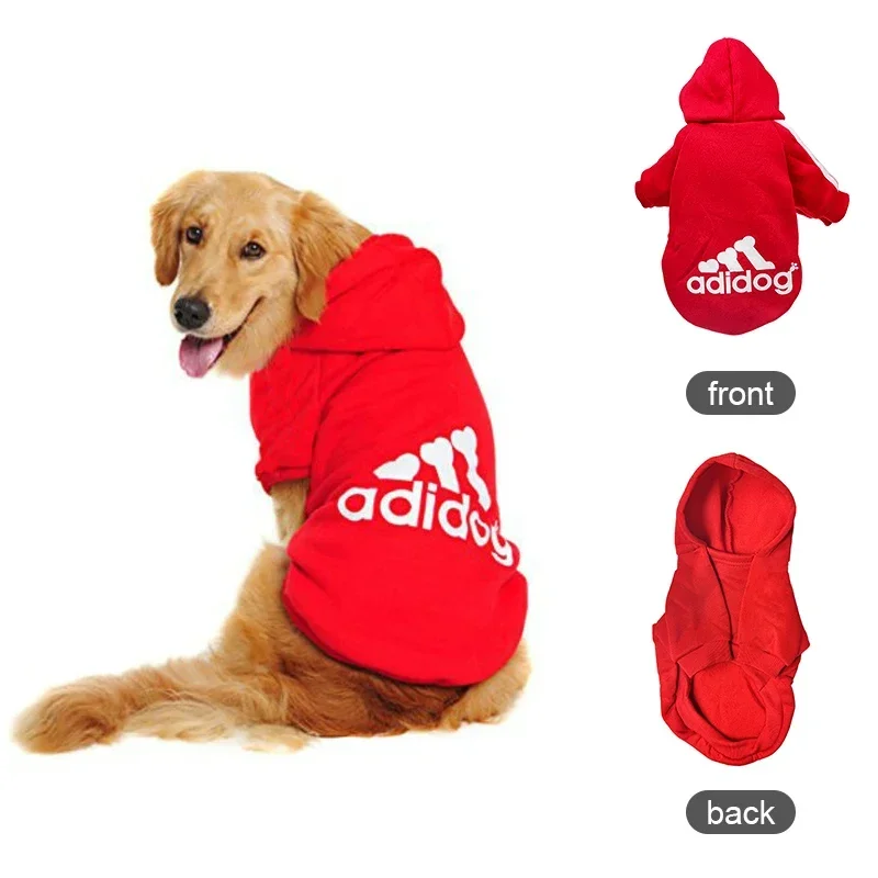 New Pet Dog Clothes Fleece Warm Sweatshirt Jacket Dogs Hoodies Small Medium Large Dogs Husky Labrador Dogs Clothes Pet Costume - Image 8