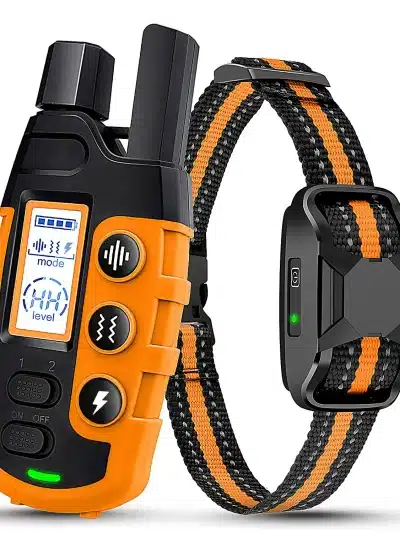 3300Ft Electric Dog Training Collar Remote Control Waterproof Pet BehaviorFor 5-120lbs Puppy With Shock Vibration Beep