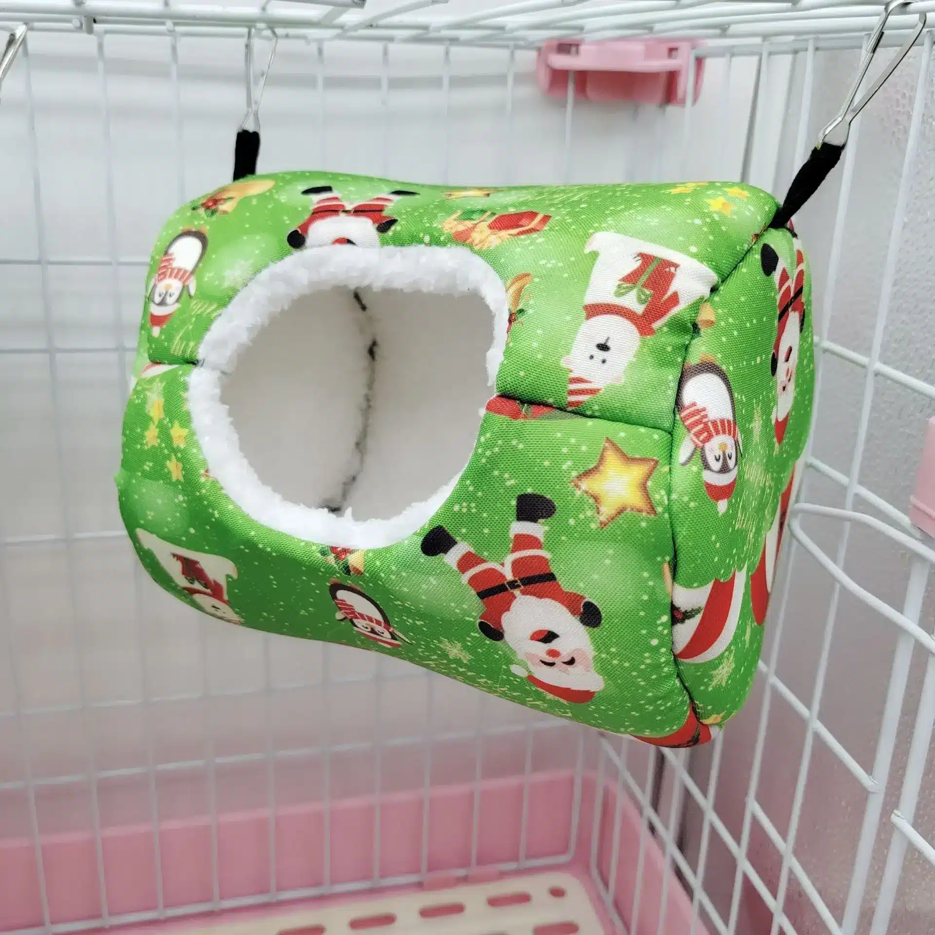 Christmas Hamster Cotton Hanging Bed