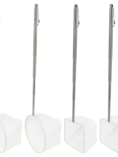 Fish Net Aquarium Cleaning Retractable 3D Stainless Steel Pocket Shrimp Catching Fish Tank Cleaning Net For Small Pond And Pool