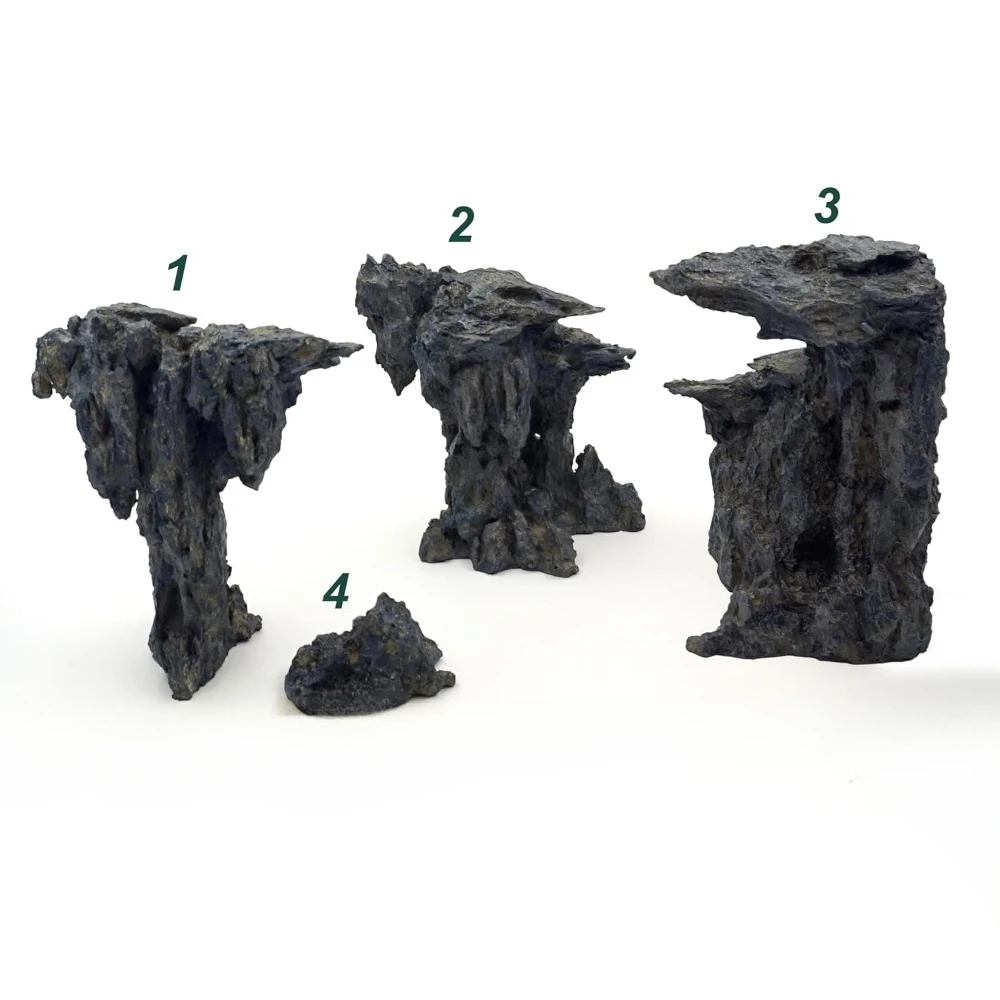 Aquarium Decoration Fish Tank Decorated With Rocks. Aquarium Decoration Model Aquatic Pet Supplies Products - Image 6