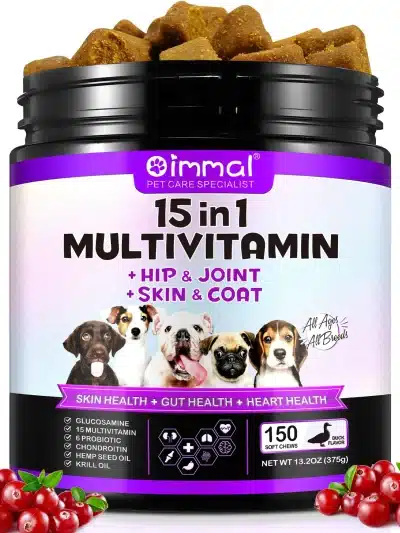 15 in 1 Dog Multivitamin Supplements dog food treats