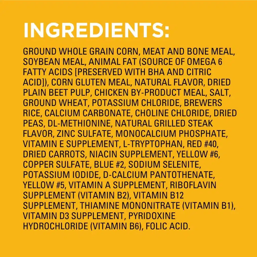 PEDIGREE Complete Nutrition Grilled Steak & Vegetable Dry Dog Food for Adult Dog, 44 lb. Bag - Image 6