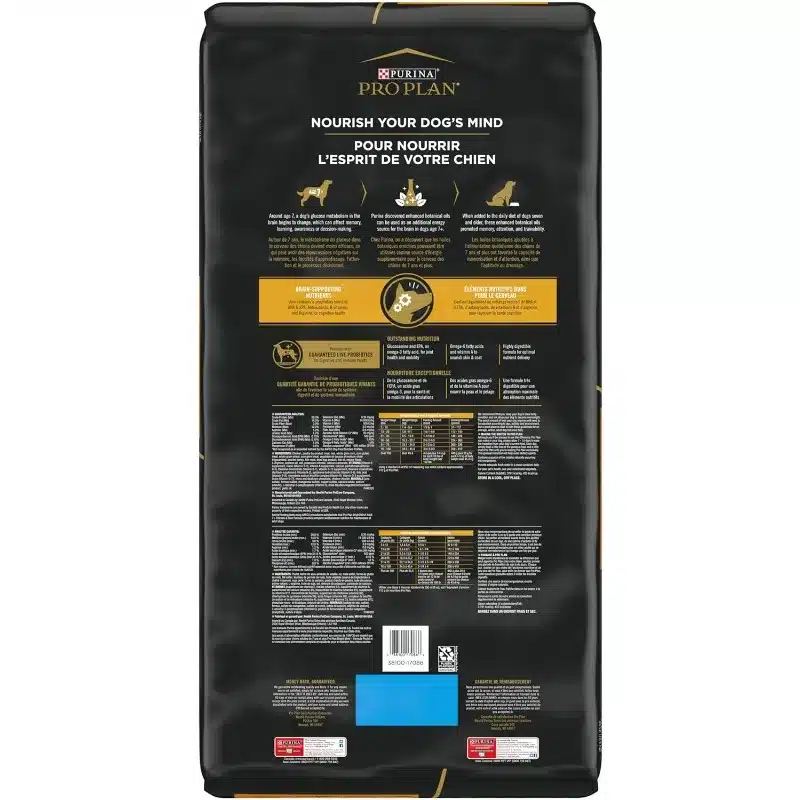 Senior Dog Food With Probiotics for Dogs, Bright Mind 7+ Chicken & Rice Formula - 30 lb. Bag - Image 2