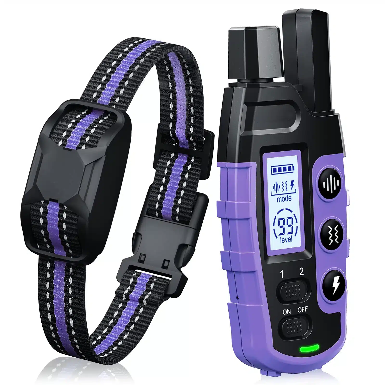 3300Ft Electric Dog Training Collar Remote Control Waterproof Pet BehaviorFor 5-120lbs Puppy With Shock Vibration Beep - Image 6