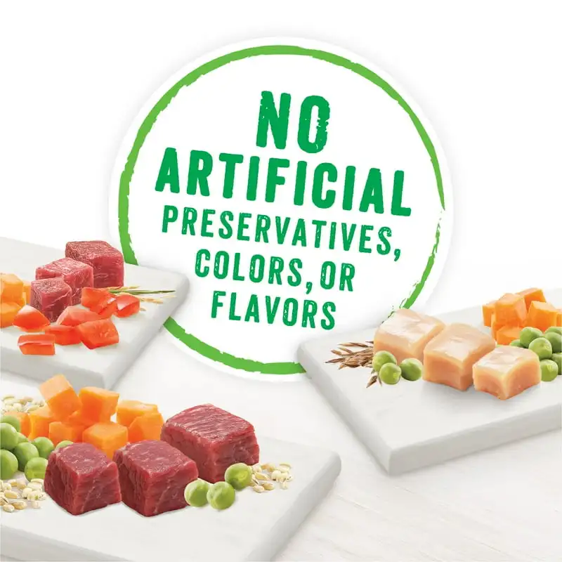 Purina Blends Wet Dog Food Variety Pack Beef Chicken, 10 oz Tubs (12 Pack) - Image 5