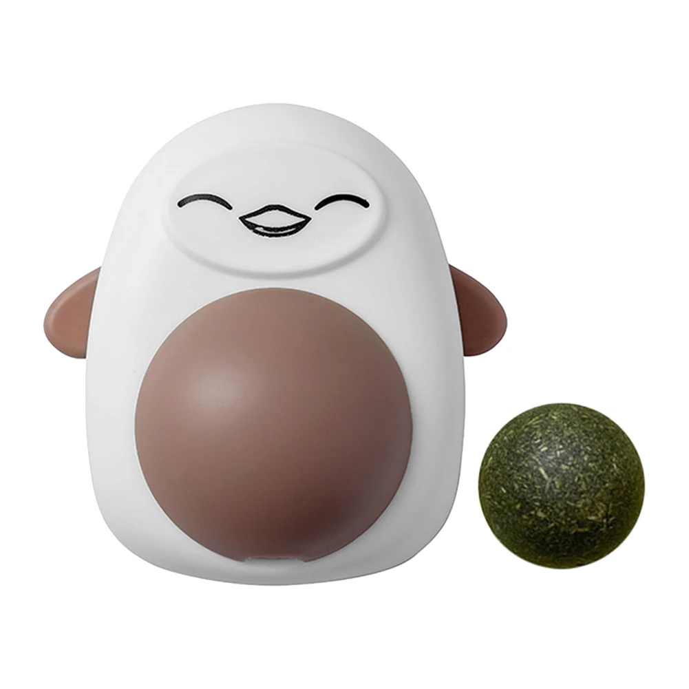 Plastic Catnip Ball Natural Safe Cats Catnip Balls Toy with Transparent Cover Cats Teeth Cleaning Catnip for Pet Treats Supplies - Image 7