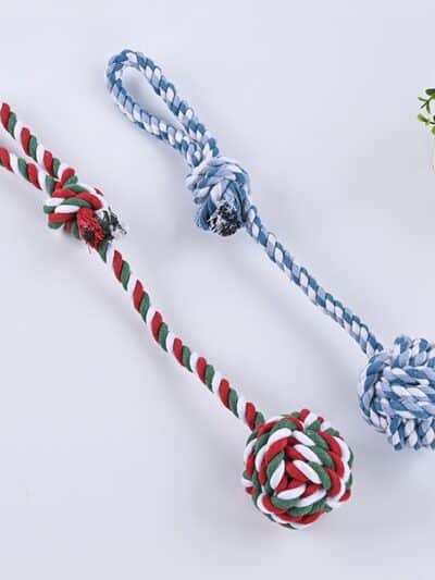 Hand Pull Cotton Rope Dog Knot Toy