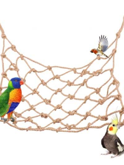 Hanging Parrot Climbing Net