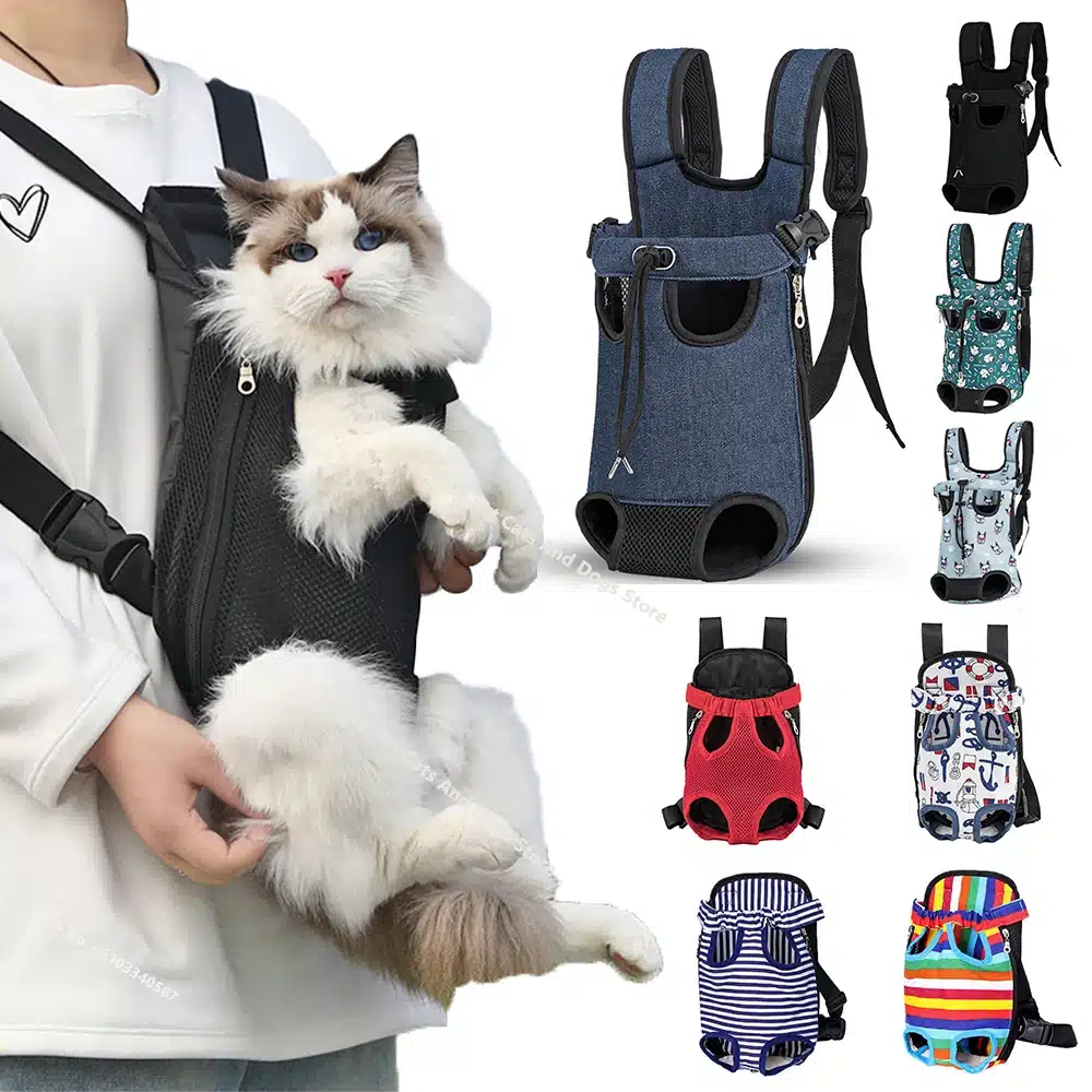 Adjustable Cat Carrier Bag - Image 3