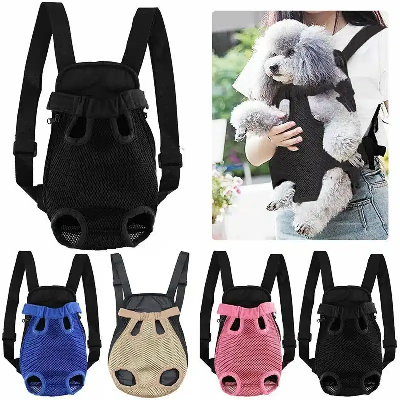 Pet Dog Carrier Backpack Mesh Camouflage Outdoor Travel Products Perros Breathable Shoulder Handle Bags for Small Dog Cats