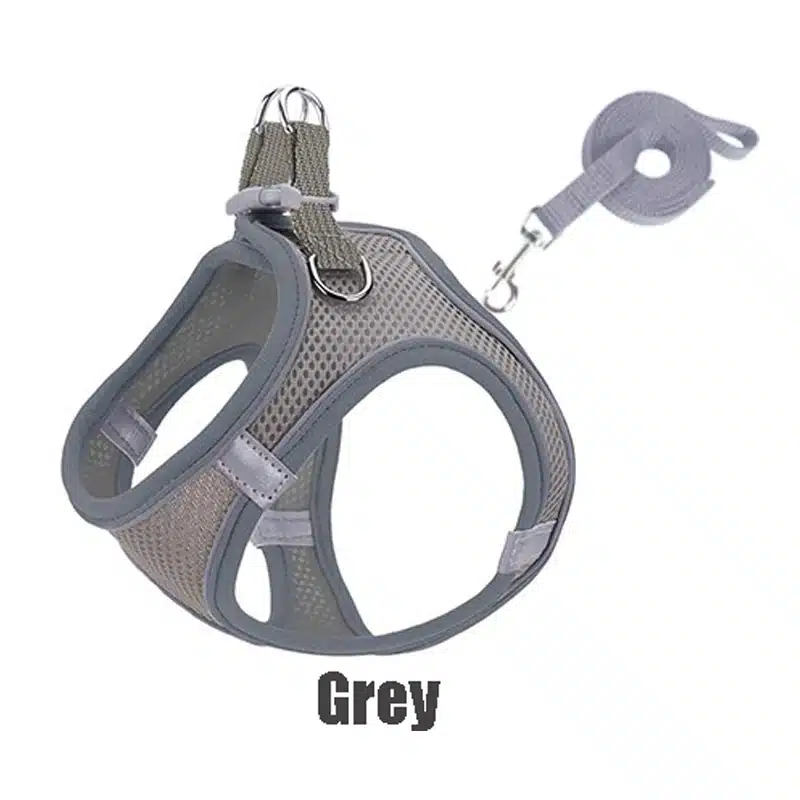 Reflective Adjustable Vest Harness Strap & Leash - Image 9