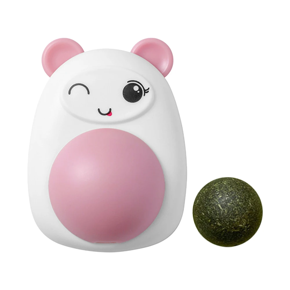 Plastic Catnip Ball Natural Safe Cats Catnip Balls Toy with Transparent Cover Cats Teeth Cleaning Catnip for Pet Treats Supplies - Image 11