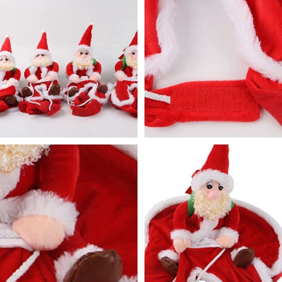 Santa Clause Riding on Dog Costume - Image 4