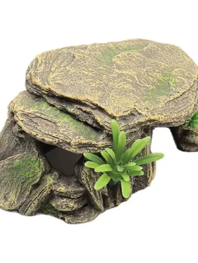 Pet Turtle Reptile Habitat Hiding Caves