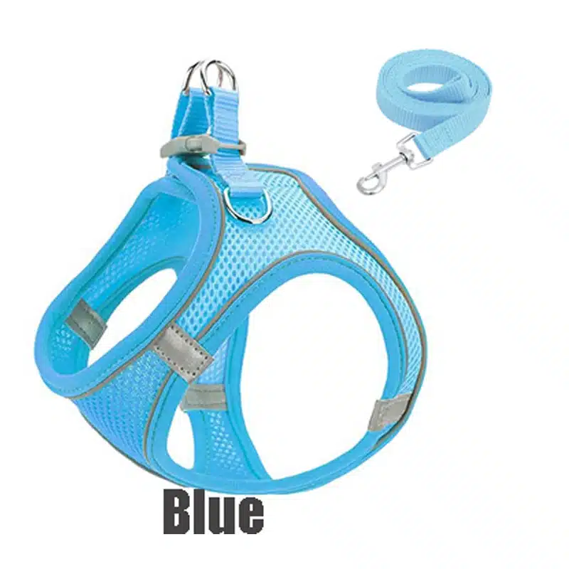 Reflective Adjustable Vest Harness Strap & Leash - Image 15