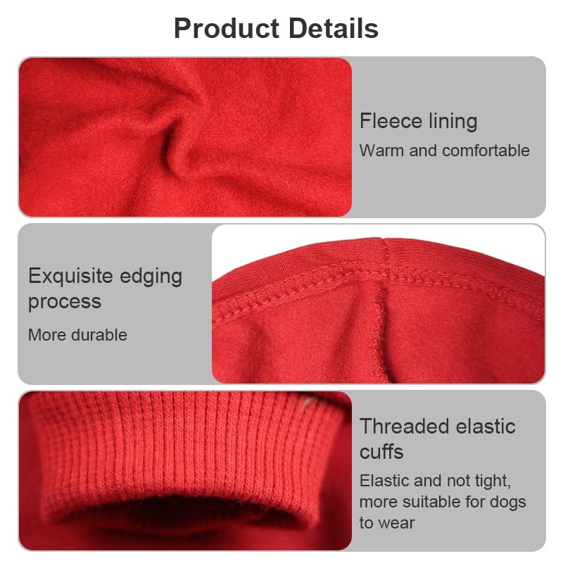 Fleece Adidog Jacket for All Sizes - Image 13
