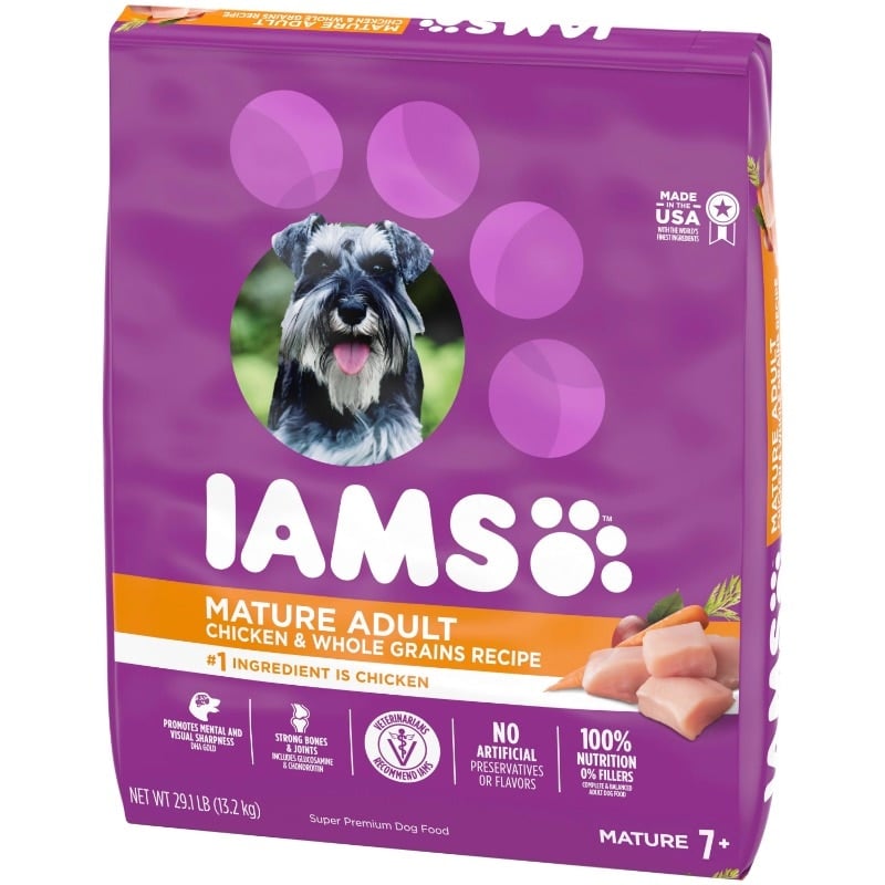 Healthy Aging Adult Dry Dog Food for Mature and Senior Dogs with Real Chicken, 29.1 lb. Bag - Image 5