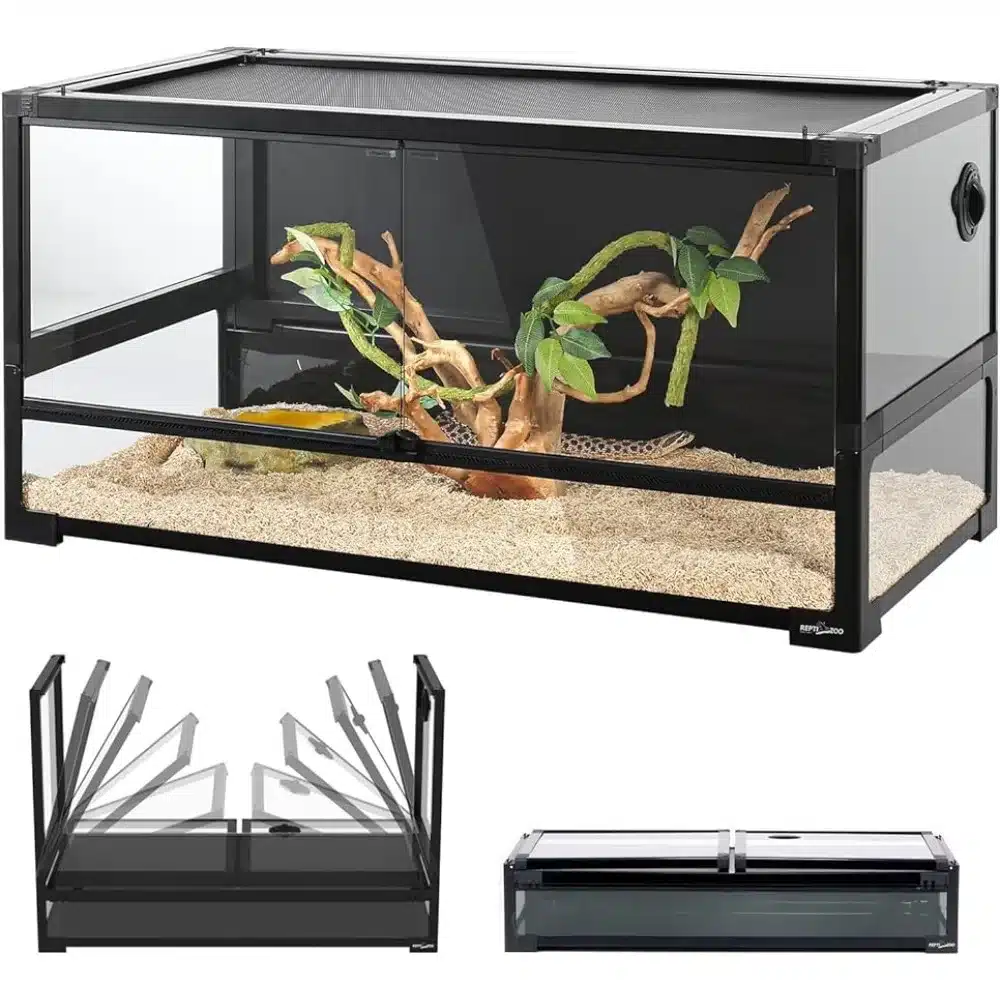50 Gallon Tempered Glass Terrarium for Reptiles