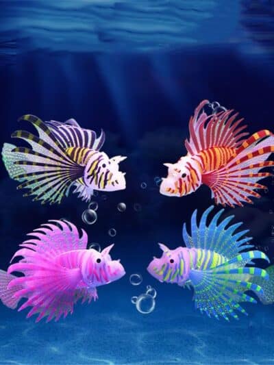 Luminous Lionfish Decorations