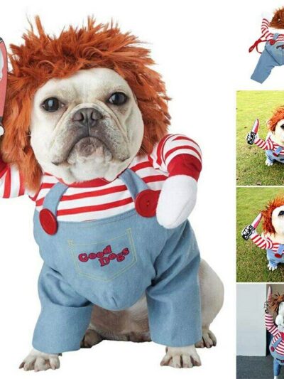 Chucky Doll Halloween Dog Costume
