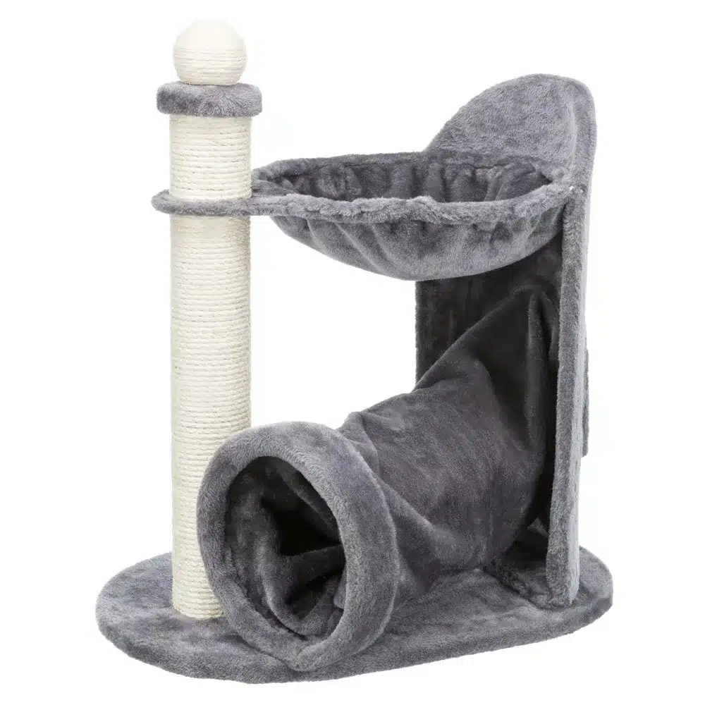 26.8" Cat Tree with Scratching Post & Hammock,