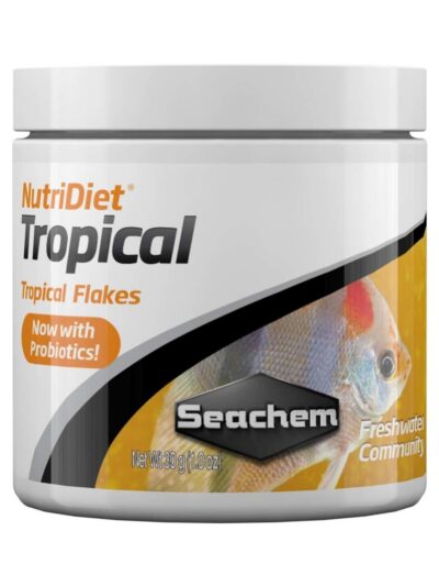 Seachem Laboratories NutriDiet Tropical Flakes Fish Food 1ea/1 oz
