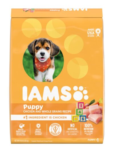 IAMS Smart Puppy Dry Dog Food Real Chicken 15lb