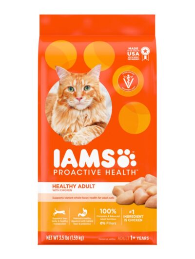 IAMS Proactive Health Adult Dry Cat Food Chicken 3.5lb