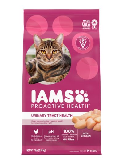 IAMS Proactive Health Urinary Tract Health Adult Dry Cat Food Chicken 7lb
