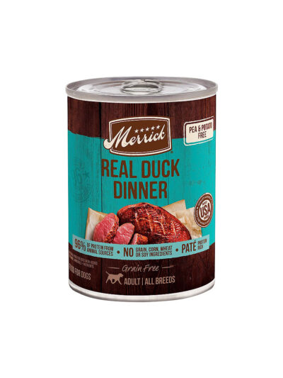 Merrick Dog Grain Free Real Duck 12.7 oz.(Case of 12)
