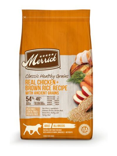 Merrick Dog Classic Chicken And Brown Rice 25Lb