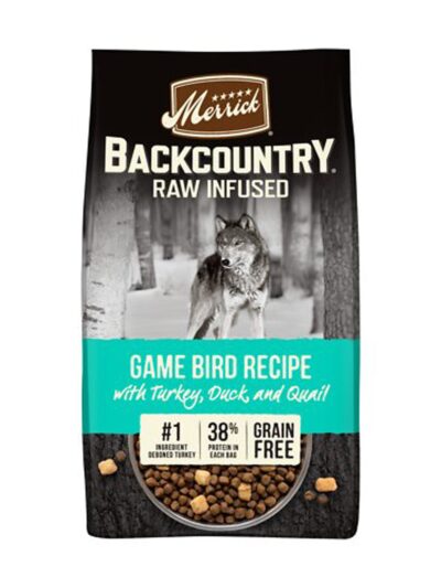 Merrick Dog Backcountry Grain Free Gamebird 20Lb
