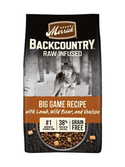 Merrick Dog Backcountry Grain Free Big Game 20Lb