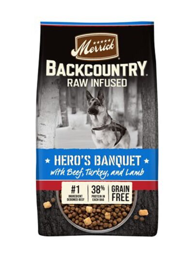 Merrick Dog Backcountry Grain Free Hero Banquet 20Lb