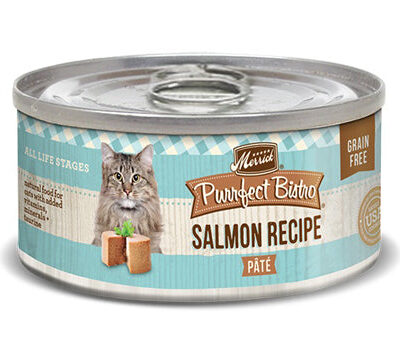Merrick Cat Purrfect Bistro Salmon Pate 5.5oz. (Case of 24)