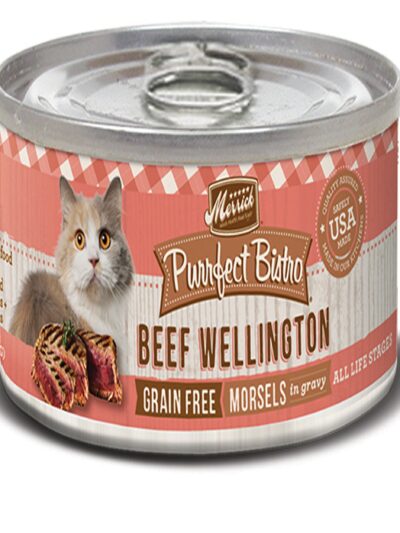 MERRICK CAT PURRFECT BISTRO GRAIN FREE BEEF WELLINGTON 5.5oz. (Case of 24)