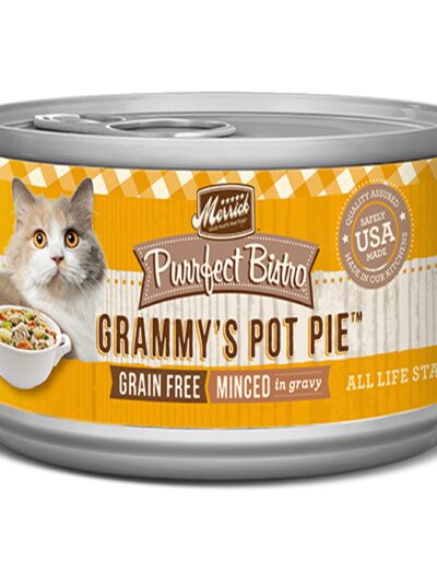 Merrick Cat Purrfect Bistro Grammys Pot Pie 3oz. (Case of 24)