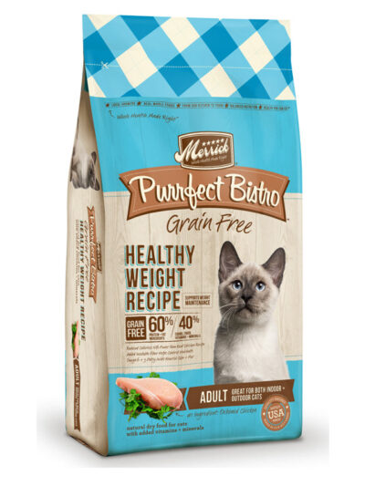 Merrick Purrfect Bistro Grain Free Healthy Weight Recipe 7Lb