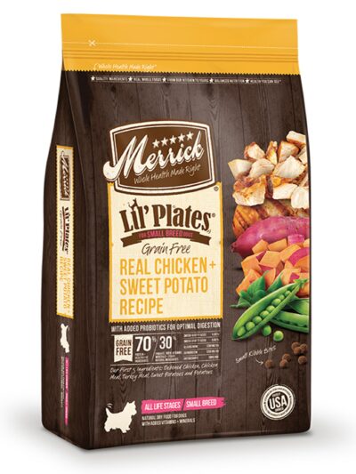 Merrick Lil Plates Grain Free Real Chicken And Sweet Potatoes Recipe 4 Lbs