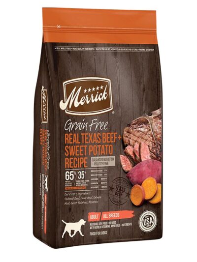 Merrick Dog Grain Free Beef And Sweet Potato 10Lb
