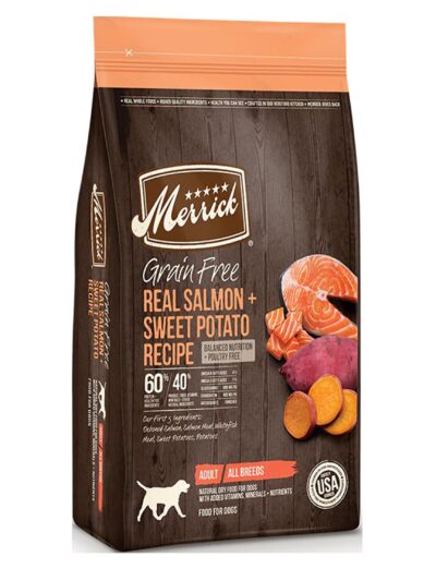 Merrick Dog Grain Free Salmon And Sweet Potato 10Lb
