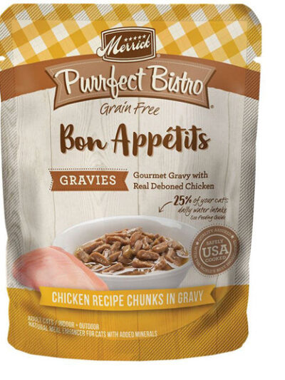 PURRFECT BISTRO CAT GRAIN FREE GRAVIES CHICKEN 3oz. (Case of 24)