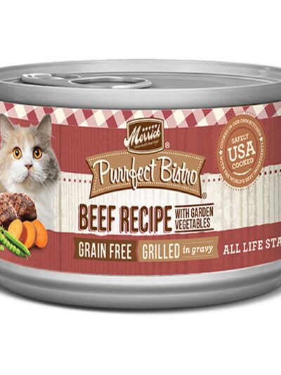 Merrick Cat Purrfect Bistro Grilled Beef and Vegetable 5.5oz. (Case of 24)