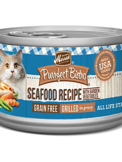 Merrick Cat Purrfect Bistro Mixed Seafood 5.5oz. (Case of 24)