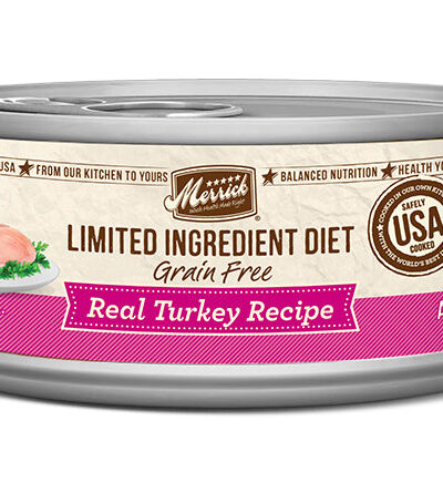 Merrick Cat LID Turkey 5oz. (Case of 24)