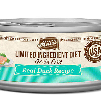 Merrick Cat LID Duck 5oz. (Case of 24)