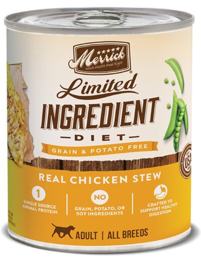 Merrick Dog Limited Ingredient Diet Chicken 12.7 oz.(Case of 12)